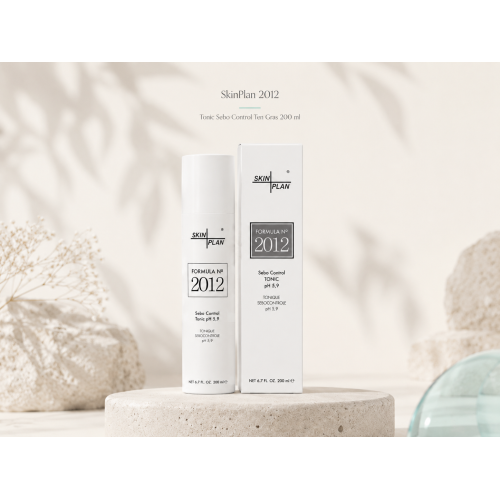 Tonic SkinPlan 2012 Sebo Control cu acid salicilic pentru ten gras mixt si pori incarcati 200ml