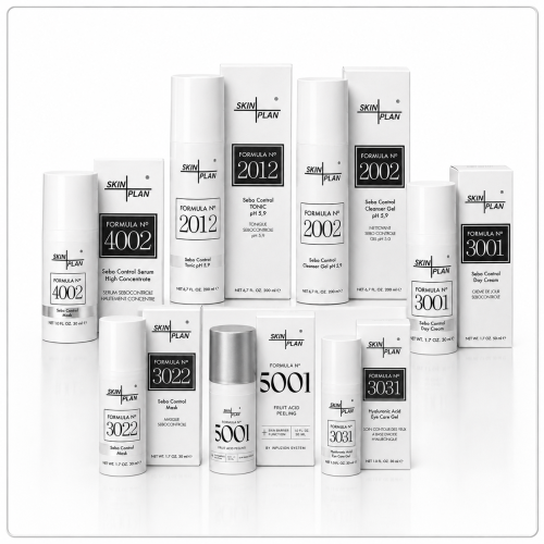 Pachet SkinPlan Clear Balance Signature pentru ten cu imperfecțiuni pori încărcați și sebum cu 6 produse profesionale