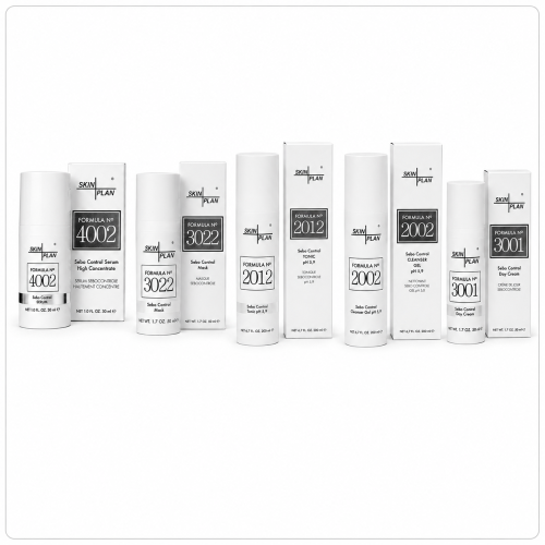 Rutina SkinPlan Clear Balance pentru ten cu imperfecțiuni cu 5 produse