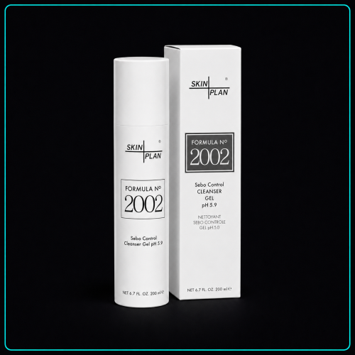 Gel de curatare SkinPlan 2002 Sebo Control pentru ten gras mixt si pori incarcati 200ml