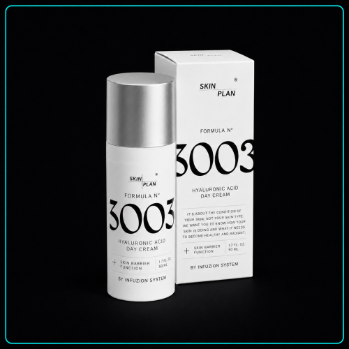 Cremă SkinPlan 3003 cu acid hialuronic pentru hidratare glow si ten deshidratat 50ml