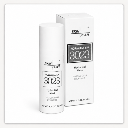Mască SkinPlan 3023 Hydro Gel pentru hidratare glow si ten deshidratat cu acid hialuronic 50ml