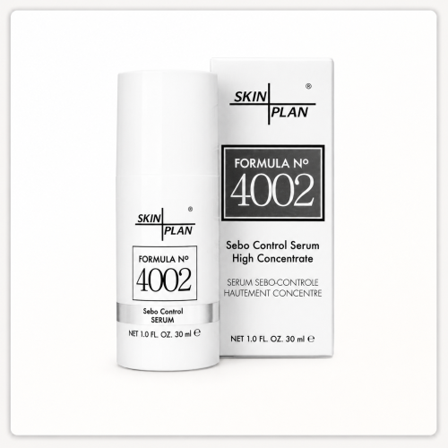 Ser SkinPlan 4002 Sebo Control pentru ten gras mixt si sebum cu panthenol aloe vera si biotin 30ml