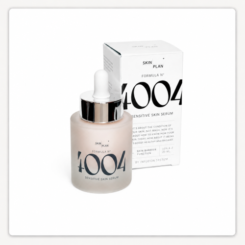 Ser SkinPlan 4004 pentru ten sensibil reactiv si roșeață cu panthenol acid hialuronic centella si bisabolol 30ml