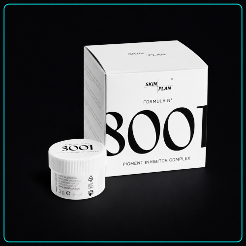 Complex SkinPlan 8001 pentru pete pigmentare si ton neuniform cu Sodium Ascorbyl Phosphate vitamina C stabila 3g