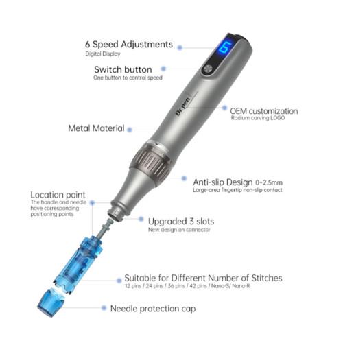 dr pen m8s aparat microneedling profesional dermapen original